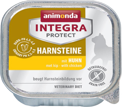 アニモンダ インテグラプロテクト 猫用 HARNSTEINE pHバランス 鶏 グレインフリー 100g×16個