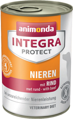 アニモンダ インテグラプロテクト 犬用 NIEREN 腎臓ケア 牛 グレインフリー 400g×6缶