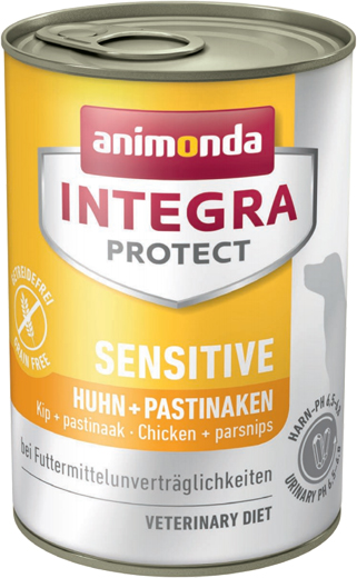 アニモンダ インテグラプロテクト 犬用 SENSITIVE アレルギーケア 鶏・パースニップ グレインフリー 400g×6缶