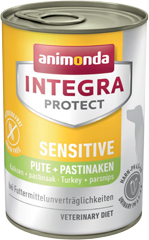 アニモンダ インテグラプロテクト 犬用 SENSITIVE アレルギーケア 七面鳥・パースニップ グレインフリー 400g×6缶