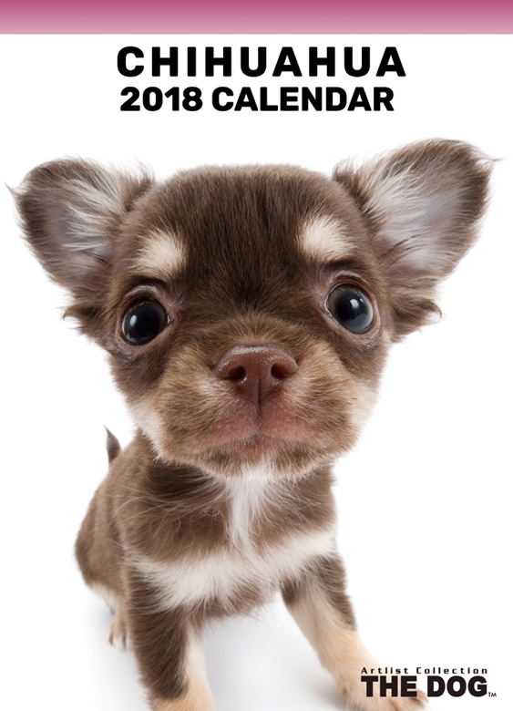THE DOG 2018年卓上カレンダー チワワ