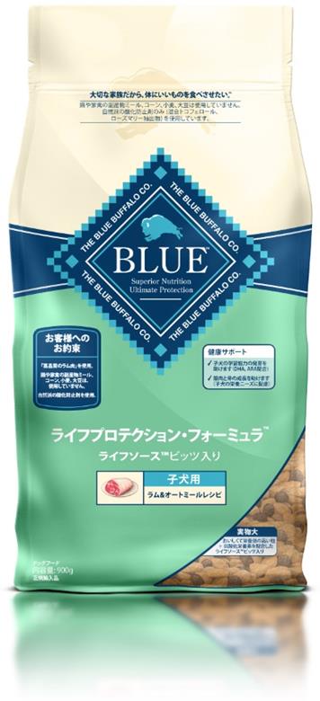 BLUE ライフプロテクション・フォーミュラ 子犬用 ラム&オールミールレシピ 900g
