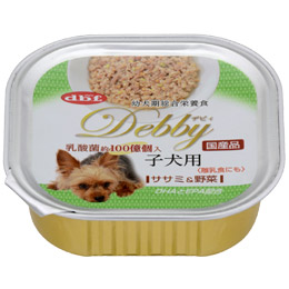 デビィ 子犬用 ササミ&野菜 100g×24缶