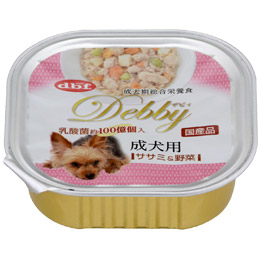 デビィ 成犬用 ササミ&野菜 100g×24缶