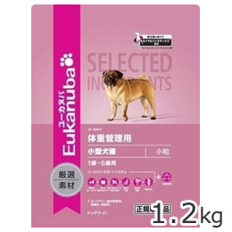 ユーカヌバ 体重管理用 小型犬種(小粒) 1.2kg