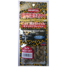 ジャパンアンカーズ 猫用歯磨きおやつ キャットリフレッシュ ライト カロリーオフ 30g