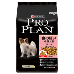 プロプラン 食の細い小型犬用 チキン&ライス 小粒 3kg