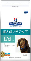 プリスクリプションダイエット t/d 犬用 小粒 1kg