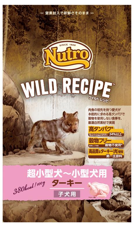 ニュートロ ワイルドレシピ 超小型犬-小型犬用 ターキー 子犬用 サンプル
