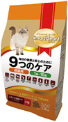 スマートハートゴールド 猫用 9つのケア スキン&毛艶ケア 小粒 1.2kg×10袋