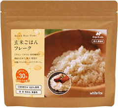ホワイトフォックス プレミックス 玄米ごはんフレーク 100g