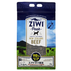 ZiwiPeak エアドライ・ドッグフード ニュージーランド・グラスフェッドビーフ 4kg